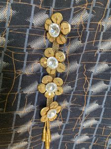 Golden Flower Brooch