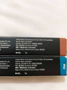 Chrome Matte Twin Eyeshadow