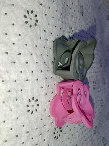 Colorful Flower Hair Clips - Set of 10