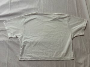 Classic White Cropped T-Shirt