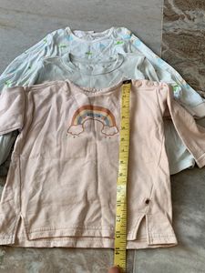 Cute Rainbow Long Sleeve Tops (3 pcs)