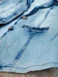 Stylish Denim Blazer