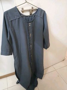 Elegant Grey Kurta