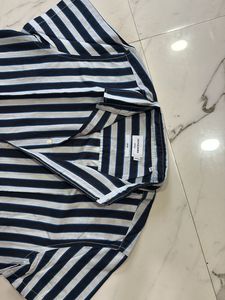 jack &amp; jones Men's Striped Short Sleeve Shirt