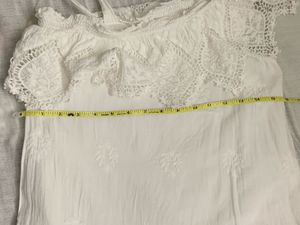 White One Shoulder Tunic Top