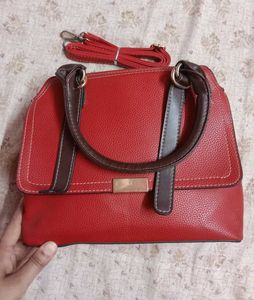 Mehroon Red Handbag