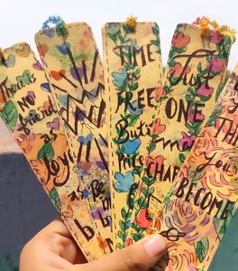 SET OF 5 BOOKMARKS