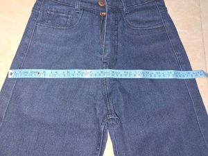 Wide Leg Jeans/ straight fit jeans (dark wash)