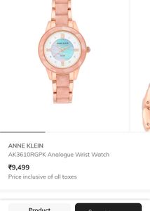 Brand New Anne Klein Solar Watch