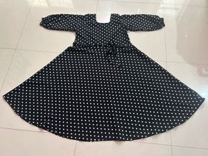 Chic Polka Dot Fit &amp; Flare Dress