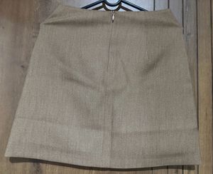 Tan Color Short Skirt