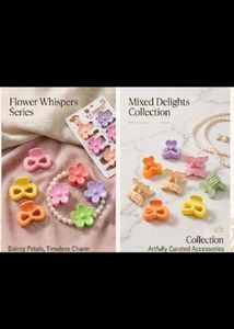 Butterfly Hair Claw Clips(6)