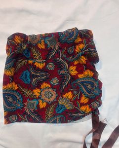 Paisley Print Skirt