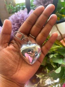 Heart Shaped Keychain Accessory