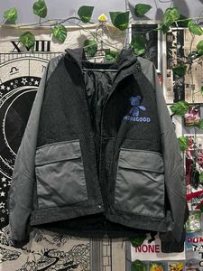 Moregood Teddy Hooded Corduroy Jacket