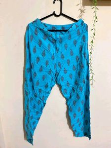 2 Bohemian Smocked Waist Teal Skirt