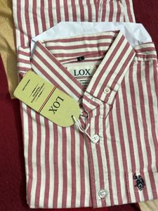 new Striped full  Casual Shirt pure cotton