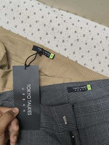Tokyo Talkies formal Pants (Set of 2)