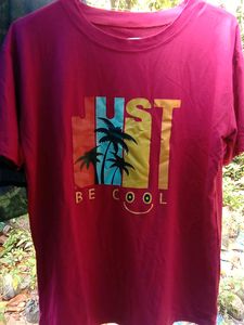 T -Shirt  / Colour-Red/ Length -23inch