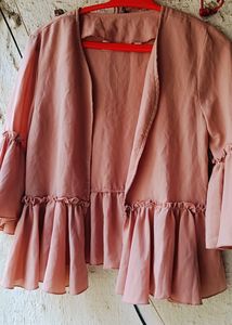 Dusty Peach Shrug