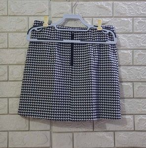 Esprit Black and White Mini Skirt