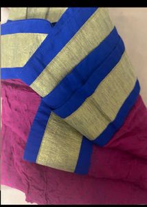 Magenta handloom dupatta