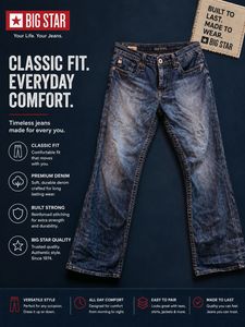 Big Star Classic Bootleg Jeans