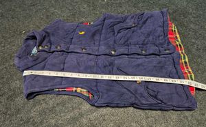 Polo Ralph Lauren Padded Puffer Vest (Tartan Flann