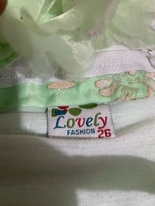 Mint Green Ruffled Party Dress