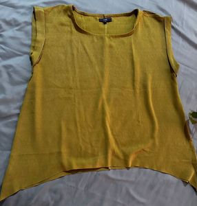 Stylish Mustard Yellow Top