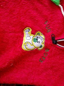 Cute Red &amp; Green Fluffy Outfit