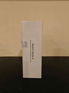 Redmi note 9 box only