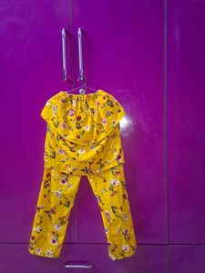 Yellow Floral Kurta Set