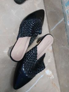 combo of 2 black heels for women
