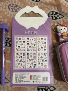 Sanrio Sticker &amp; Pencil Case Set