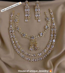 Emerald &amp; Diamond Jewellery Set
