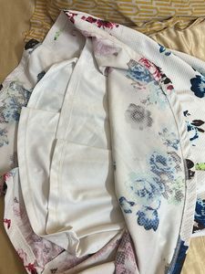 Floral Print Short Sleeve Dress