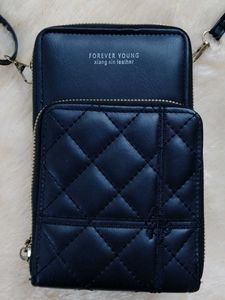 Forever Young Quilted Clutch sling