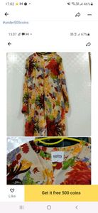 koovs kurti short transparent