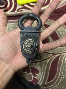 Vintage Crablock Railway Padlock 🦀