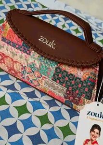 Boho Jute Patchwork Handbag