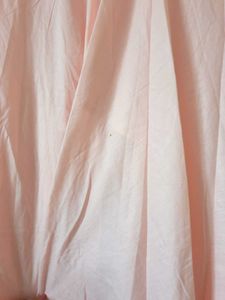 Pink High-Low Button-Up Dress