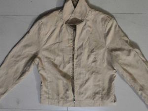 Beige Casual Jacket women
