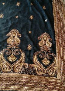 designer saree good conditions like new only
