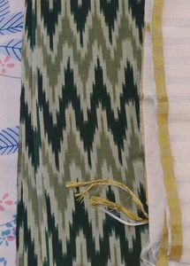 Beautiful Ikat Print Kurta Set