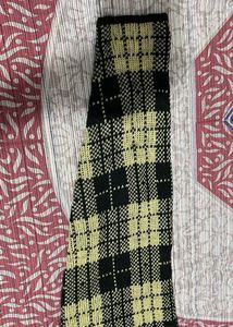 Plaid Knit Cardigan