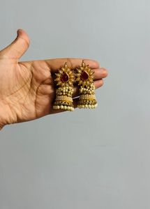 Embroidered Green Kurta
