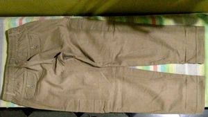 Mens cotton blend cargo joggers/ elasticated waist