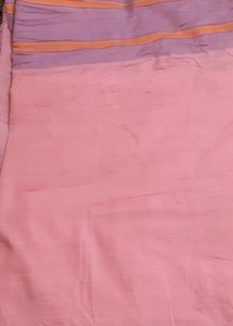 Striped Cotton Fabric - Pink &amp; Lavender
