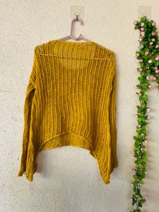 Mustard Knit Sweater